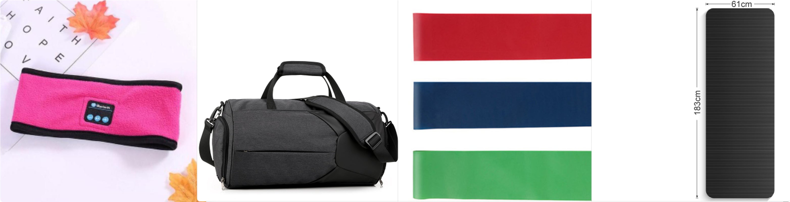 Wireless Bluetooth-Compatible Headband Outdoor Fitness Yoga Headband