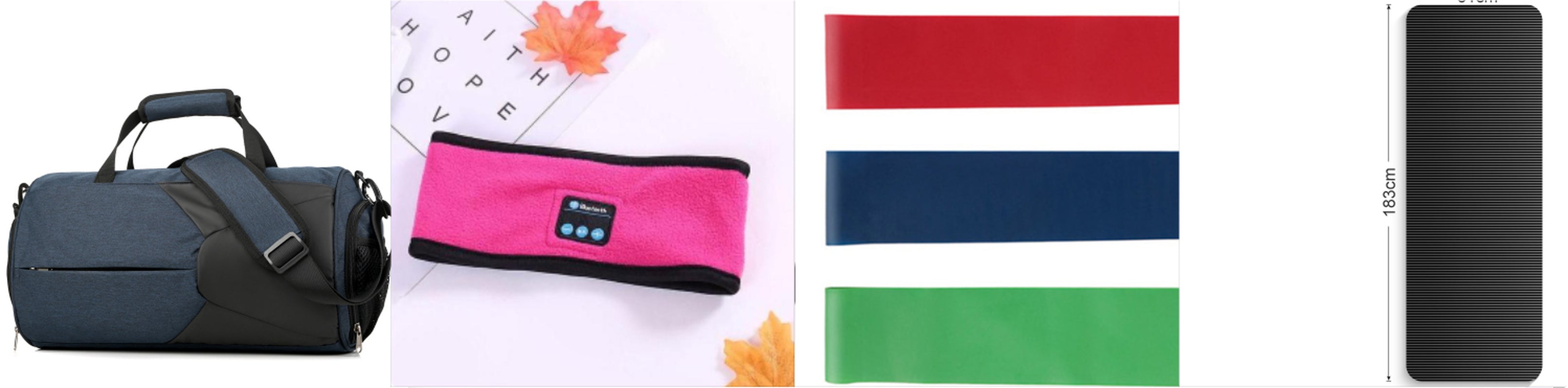 Wireless Bluetooth-Compatible Headband Outdoor Fitness Yoga Headband